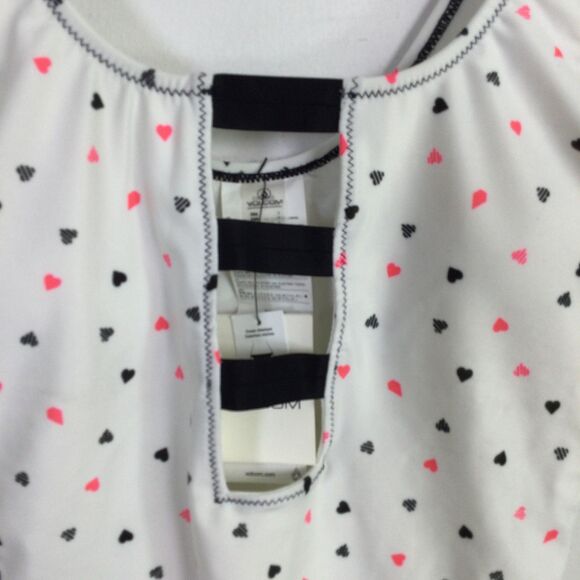 Volcom Womens Heartache One Piece Swimsuit Sleeveless Stretch White Size S NWT - Picture 5 of 16